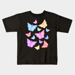 Colorful butterflies Kids T-Shirt